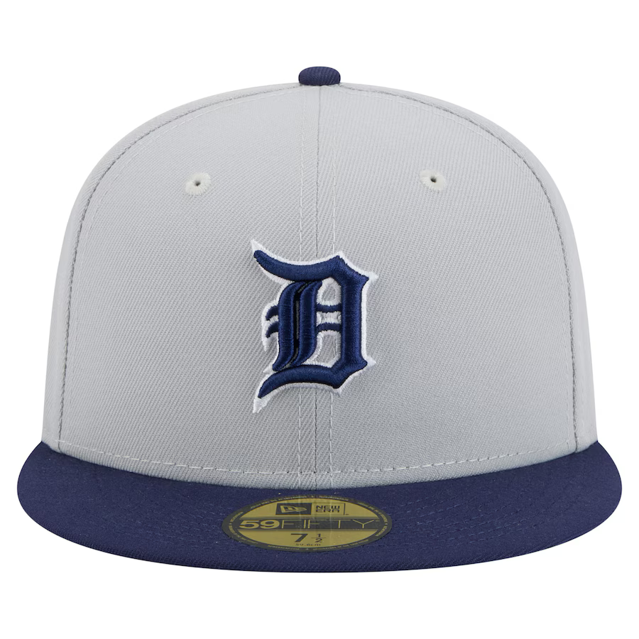 New Era Detroit Tigers 2-Tone Color Pack 59FIFTY Fitted Hat-Gray/Navy