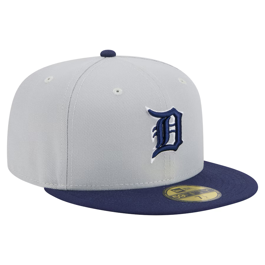 New Era Detroit Tigers 2-Tone Color Pack 59FIFTY Fitted Hat-Gray/Navy