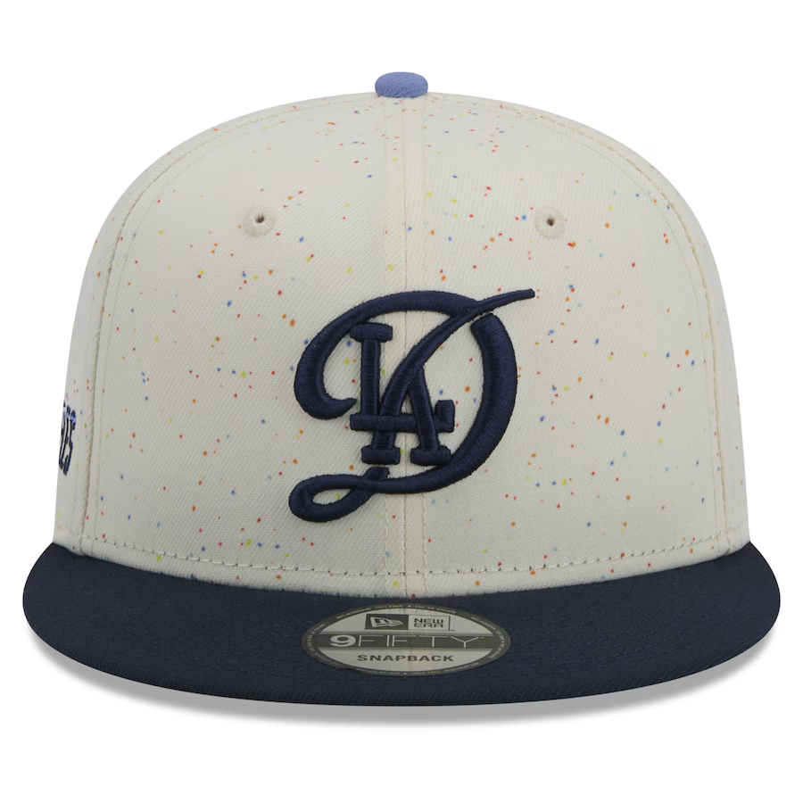New Era Los Angeles Dodgers City Connect Alternate 59FIFTY Fitted Hat 2024 - Cream/Navy