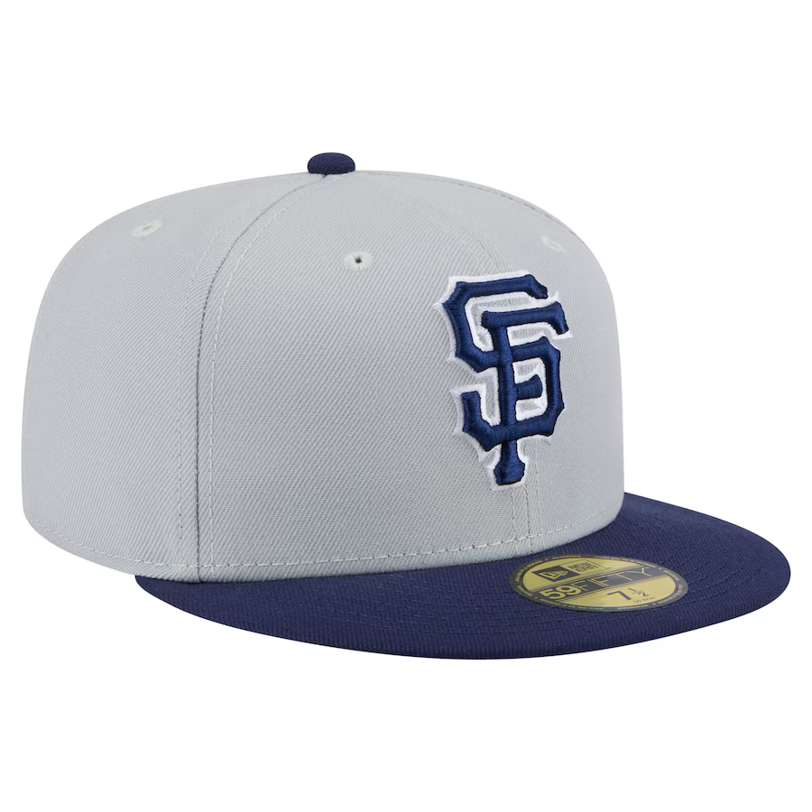 New Era San Francisco Giants 2-Tone Color Pack 59FIFTY Fitted Hat-Gray/Navy