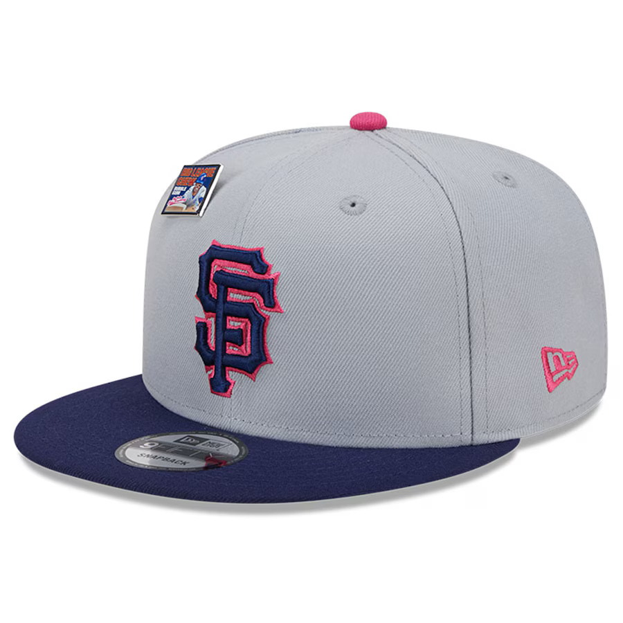 New Era San Francisco Giants Sox Raspberry Big League Chew Flavor Pack 9FIFTY Snapback Hat