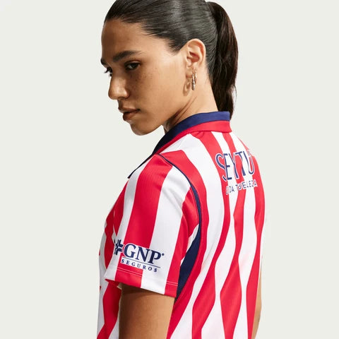 Nike Women's C.D. Guadalajara Stadium Home Dri-FIT Soccer Replica Jersey 26/27