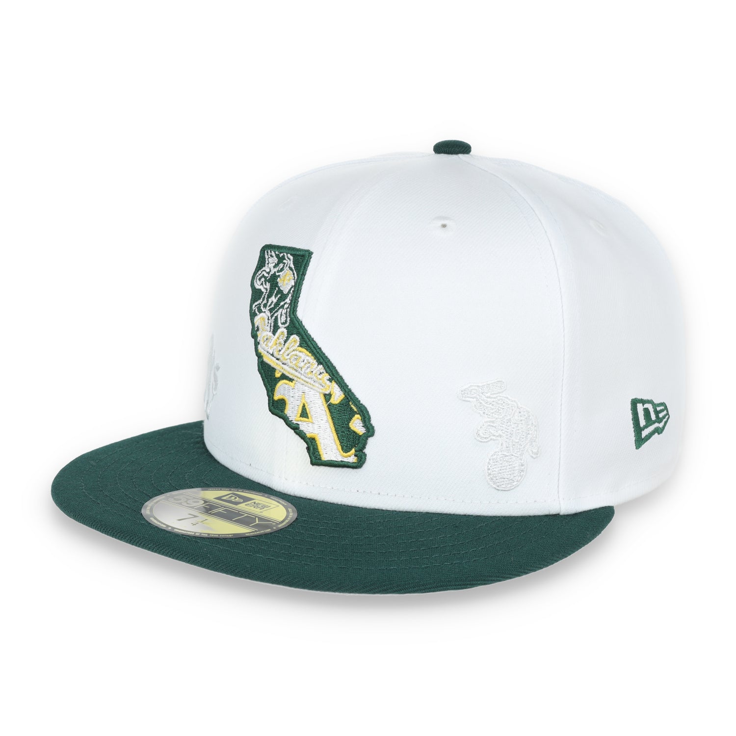 New Era Oakland Athletics State View E1 59FIFTY-White/Green