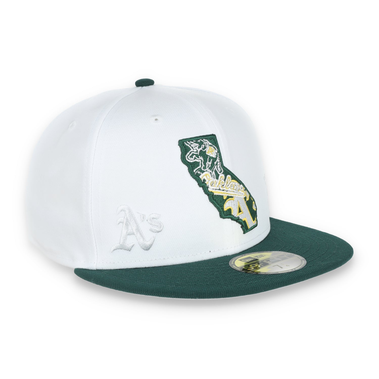 New Era Oakland Athletics State View E1 59FIFTY-White/Green