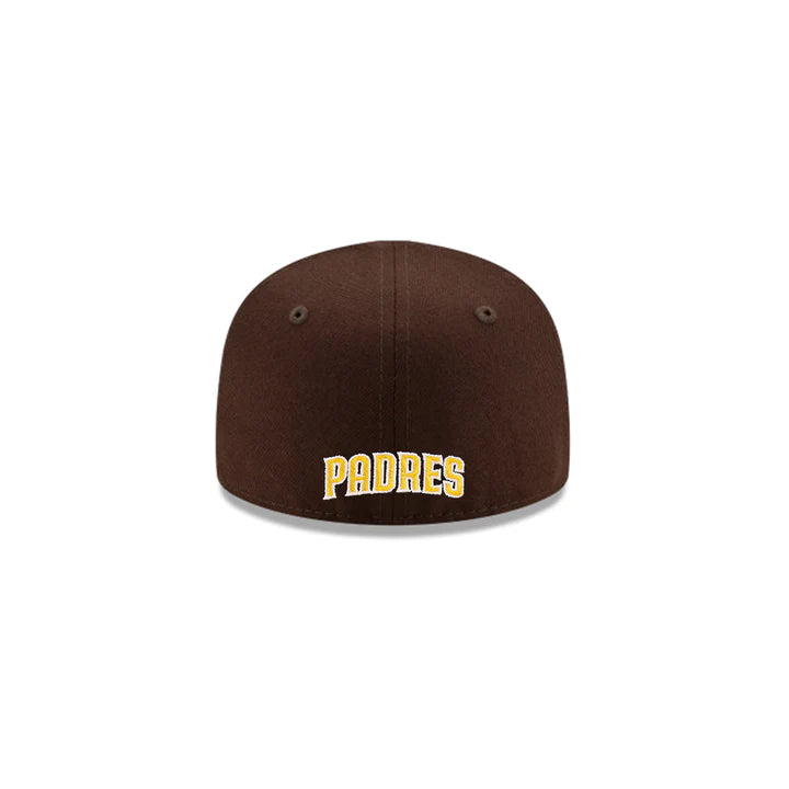 New Era Infant San Diego Padres My First 59FIFTY Fitted Hat-Brown