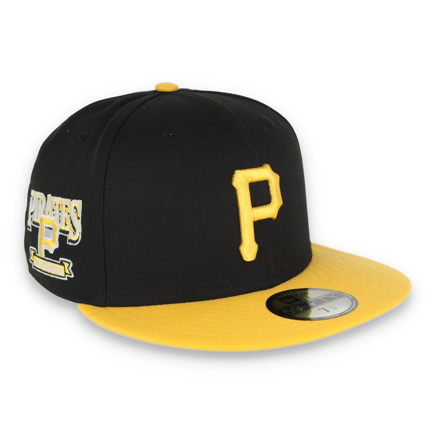 New Era Pittsburgh Pirates NL Central 59FIFTY fitted-Black/Yellow