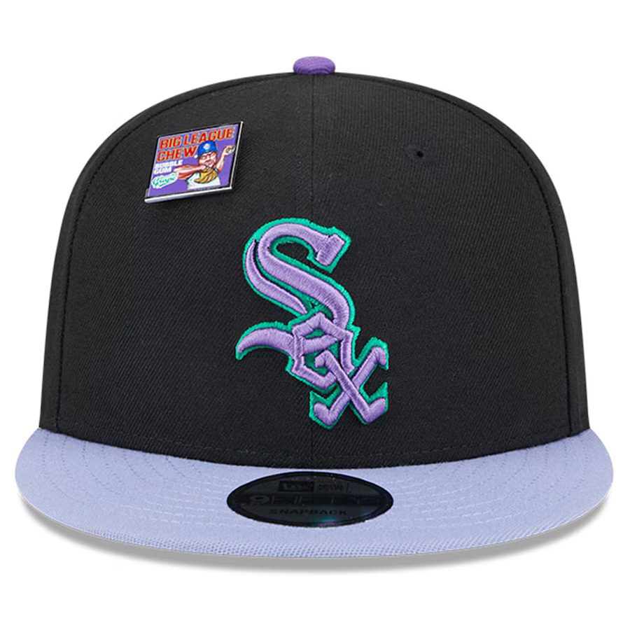 New Era Chicago White Sox Grape Big League Chew Flavor Pack 9FIFTY Snapback Hat