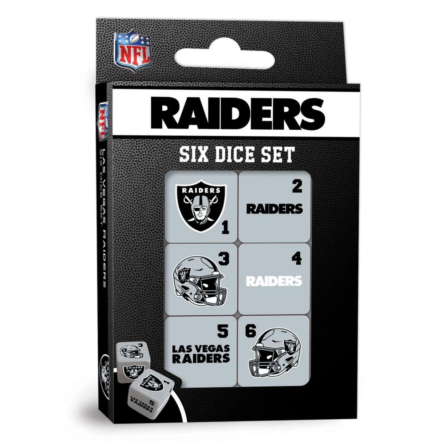 Las Vegas Raiders Dice Set- 19mm