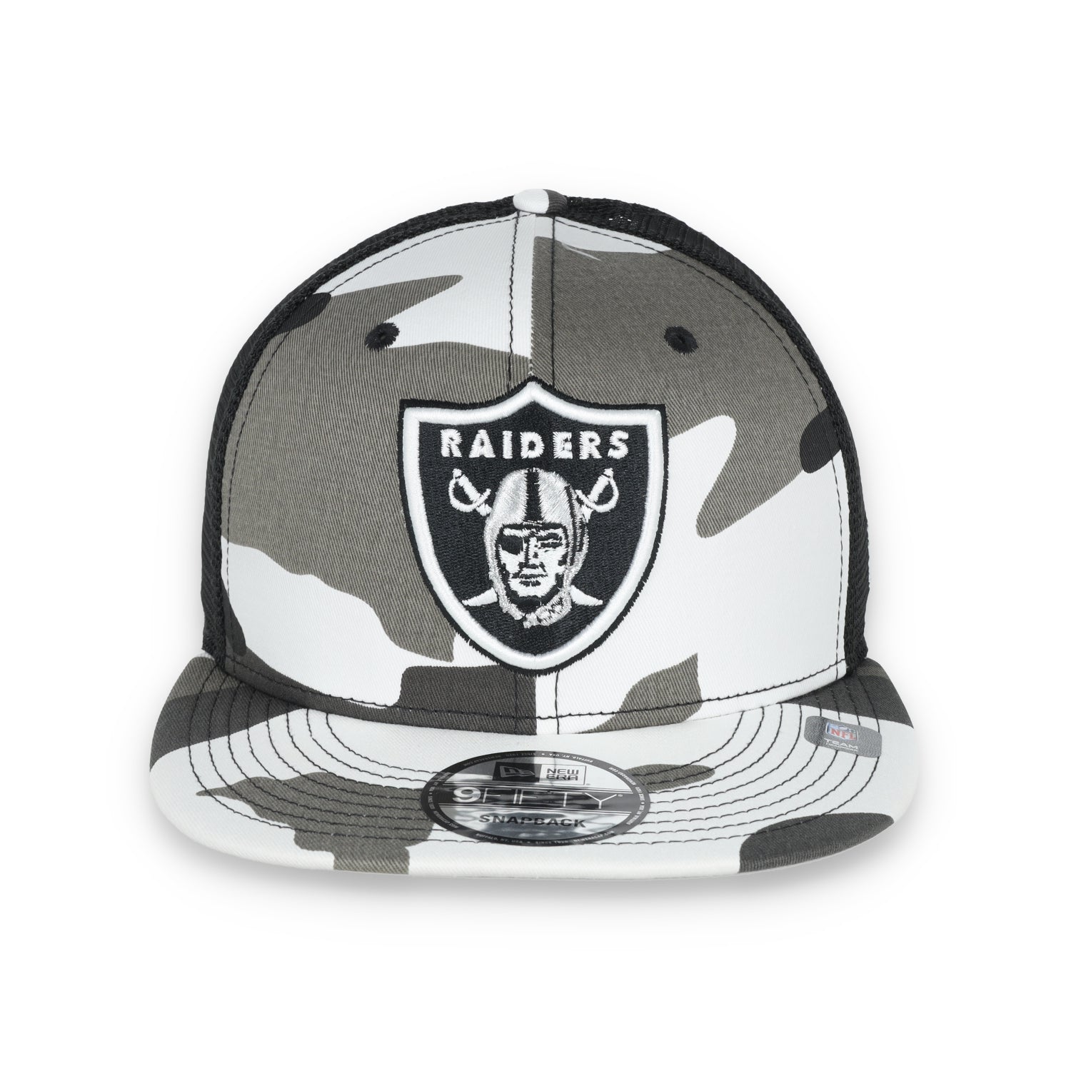 New Era Las Vegas Raiders 9FIFTY Camo Mesh Snapback