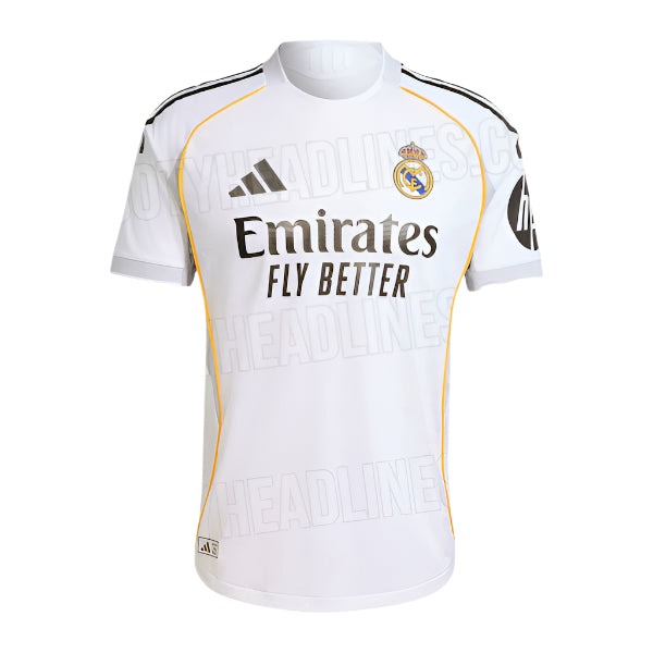 Adidas Men's Real Madrid Home Stadium Jersey 25/26