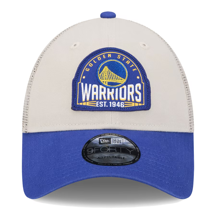New Era Golden State Warriors Throwback 9FORTY Snapback Hat