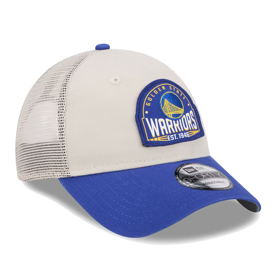 New Era Golden State Warriors Throwback 9FORTY Snapback Hat