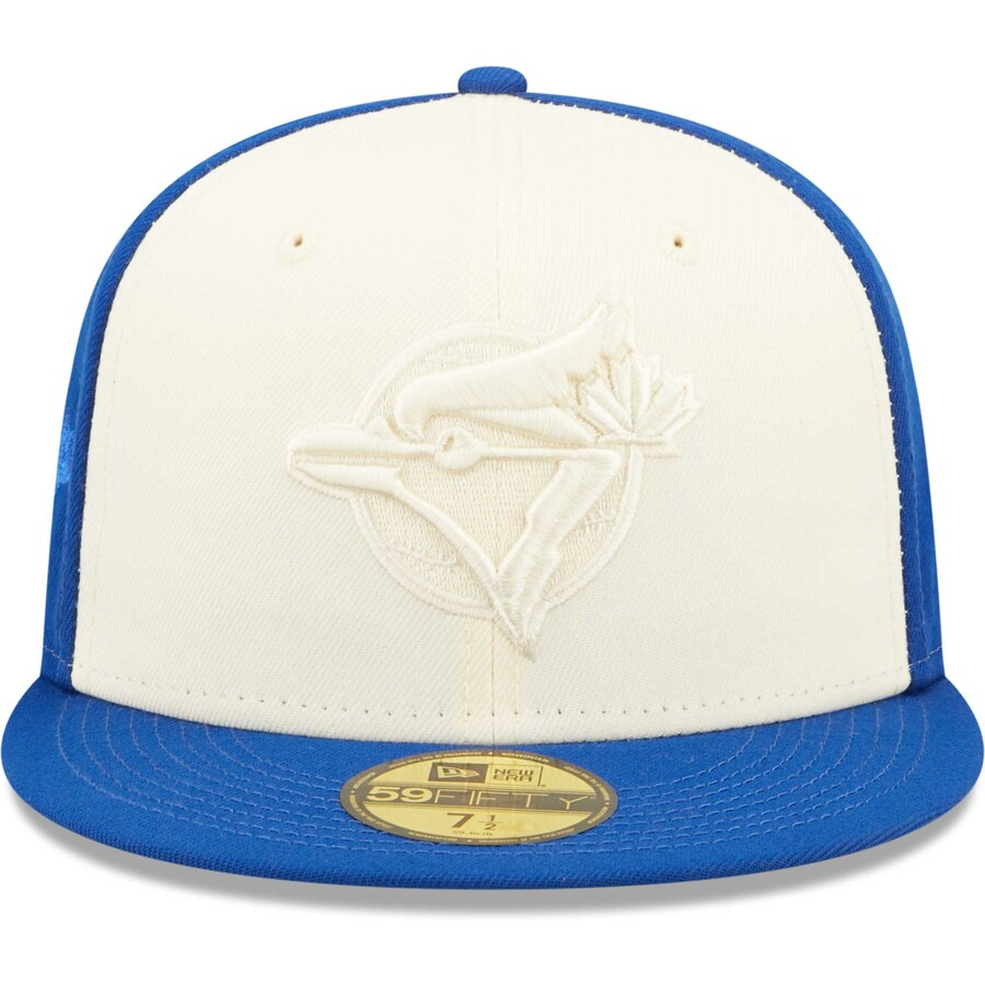 NEW ERA TORONTO BLUE JAYS 2-TONE 59FIFTY FITTED HAT-BLUE/CREAM