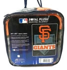 MLB San Francisco Giants Super Soft Royal Plush Raschel Throw Blanket 60"x80"