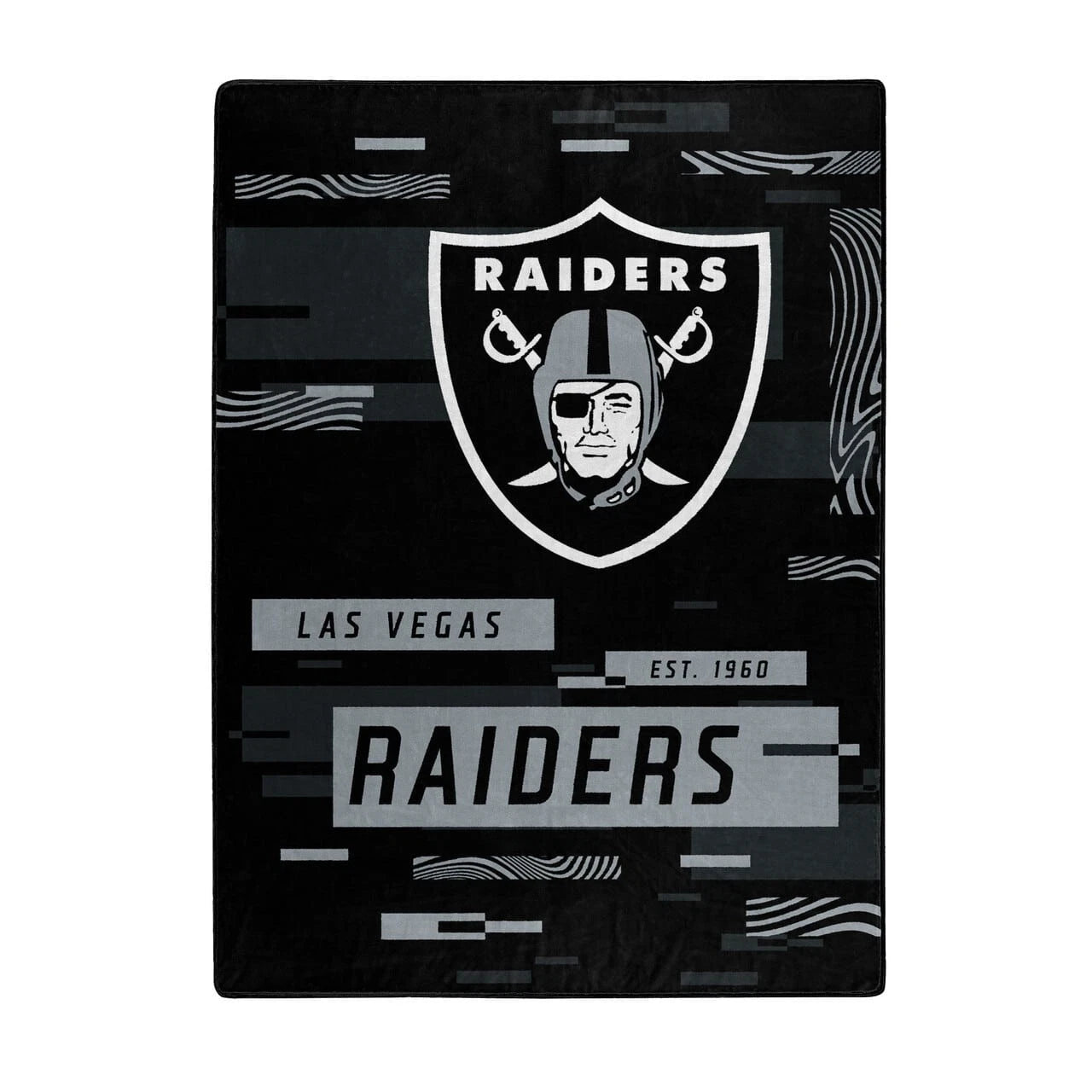 Las Vegas Raiders Royal Plush Raschel Blanket 60x80