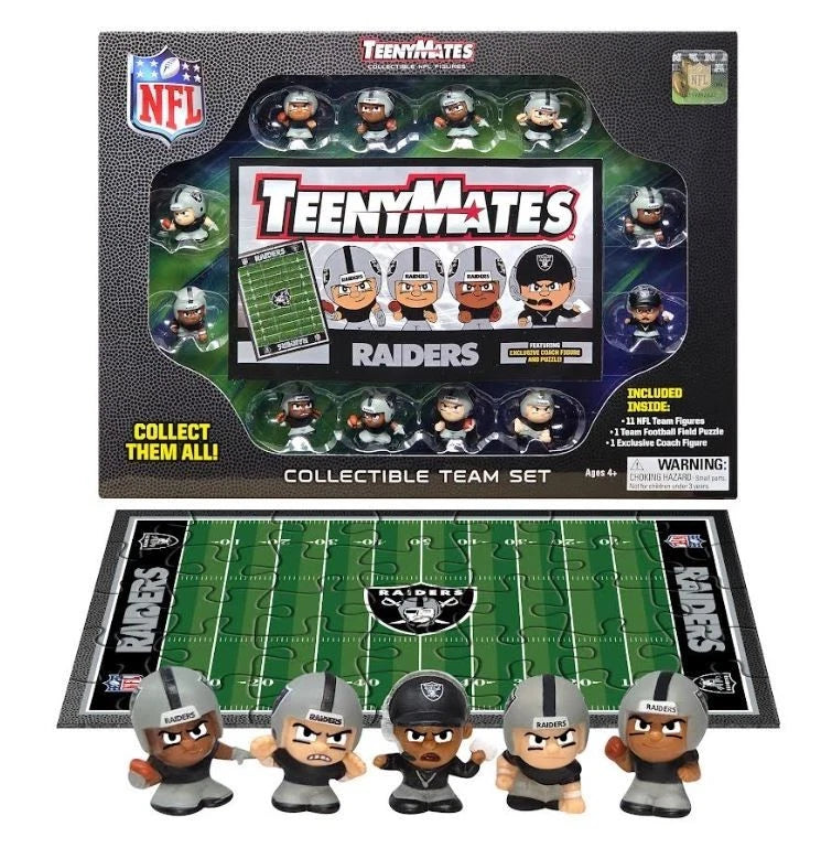 TeenyMates Las Vegas Raiders Team Figurine Set