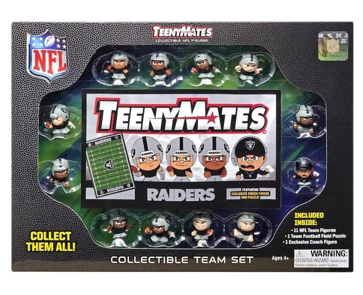 TeenyMates Las Vegas Raiders Team Figurine Set