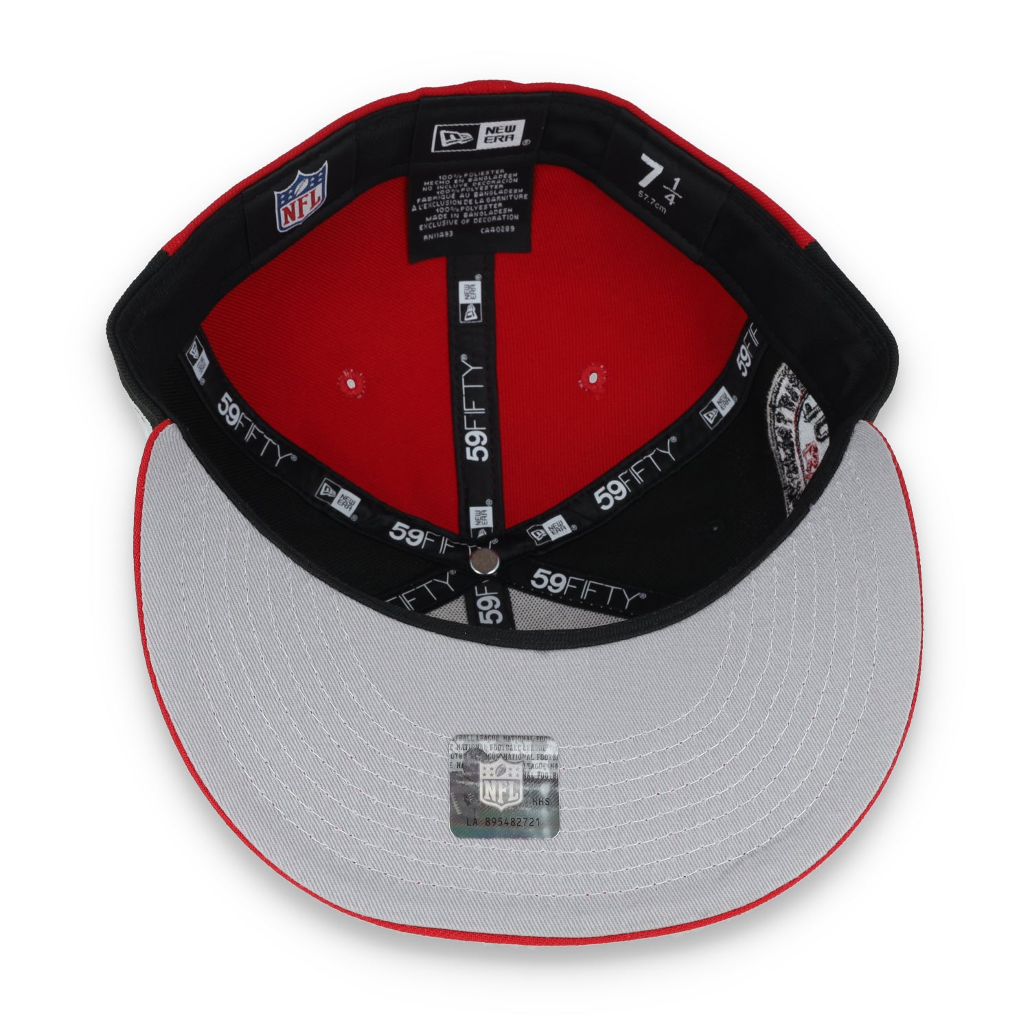 New Era San Francisco 49ERS NFL Sideline Historic 59Fifty Fitted