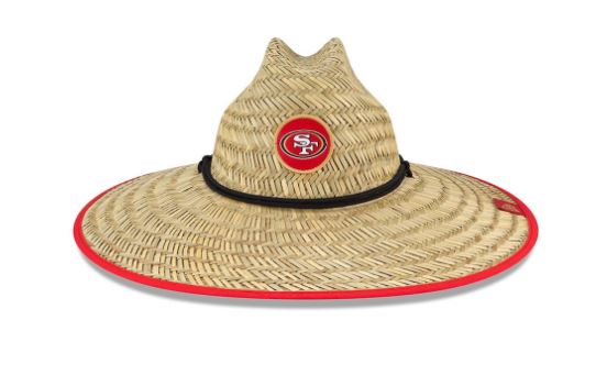 New Era San Francisco 49ers Training Camp Straw Hat - Natural