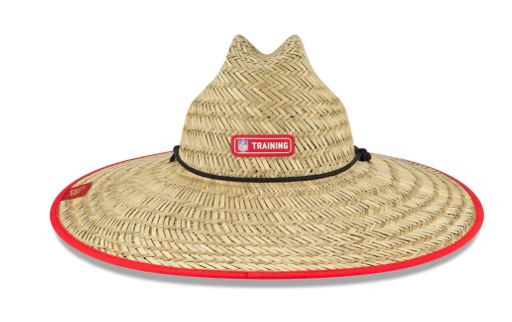 New Era San Francisco 49ers Training Camp Straw Hat - Natural