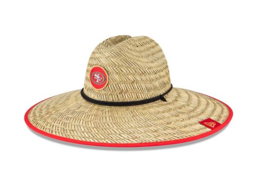 New Era San Francisco 49ers Training Camp Straw Hat - Natural