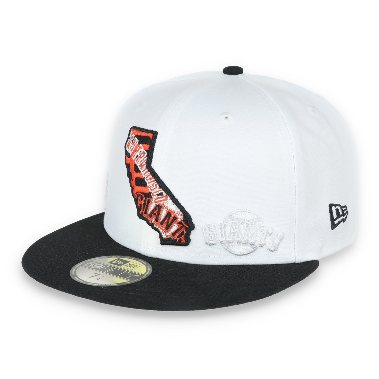 New Era San Francisco Giants State View E1 59FIFTY-White/Black