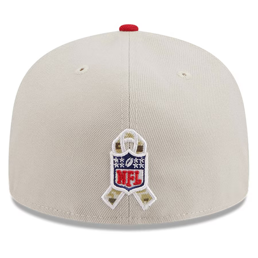 New Era San Francisco 49ers Salute To Service 59FIFTY Fitted Hat 2023