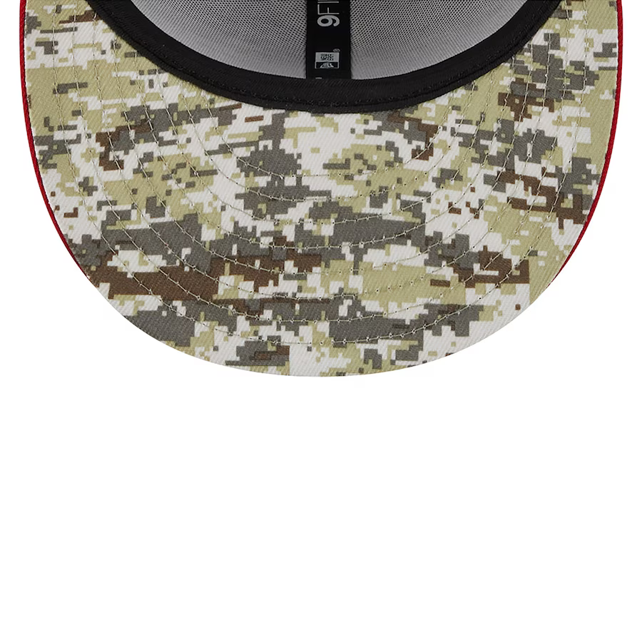 New Era San Francisco 49ers Salute to Service 2032 9FIFTY Snapback Hat-