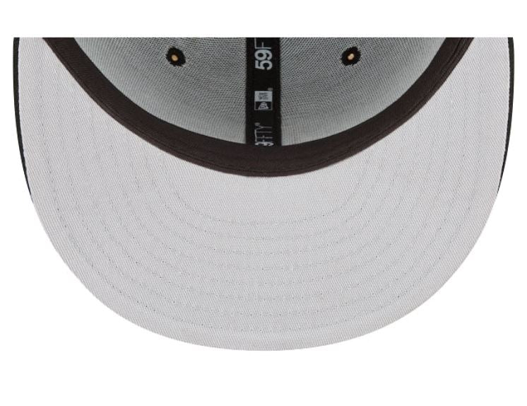 NEW ERA ARIZONA DIAMONDBACKS 2001 WORLD SERIES FITTED 59FIFTY-BLACK AND WHITE