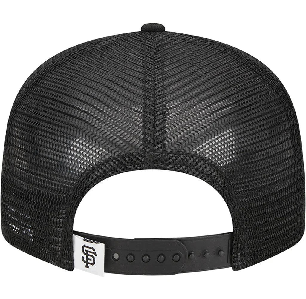 New Era San Francisco Giants 9FIFTY Trucker Snapback- Black/White