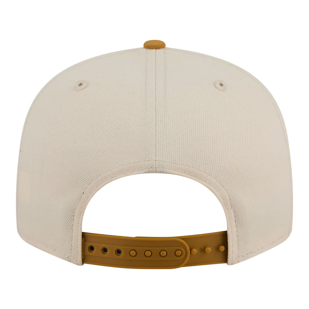 New Era Los Angeles Lakers Two-Tone Color Pack 9FIFTY Snapback Hat - Cream/Tan