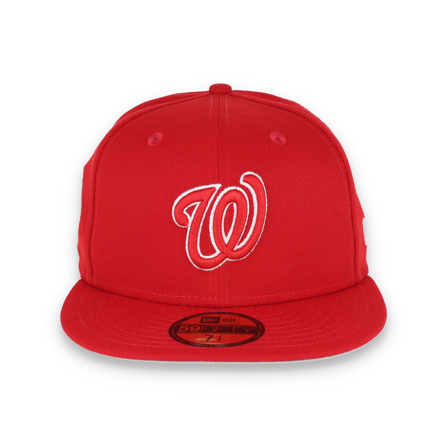 New Era Washington Nationals Side Patch 2019 World Series 59FIFTY Fitted Hat-Red/White