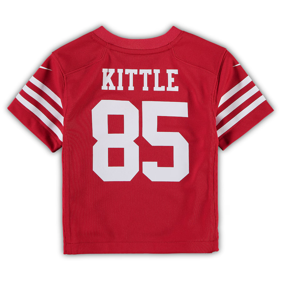 Nike Youth San Francisco 49ers George Kittle Game Jersey - Scarlet