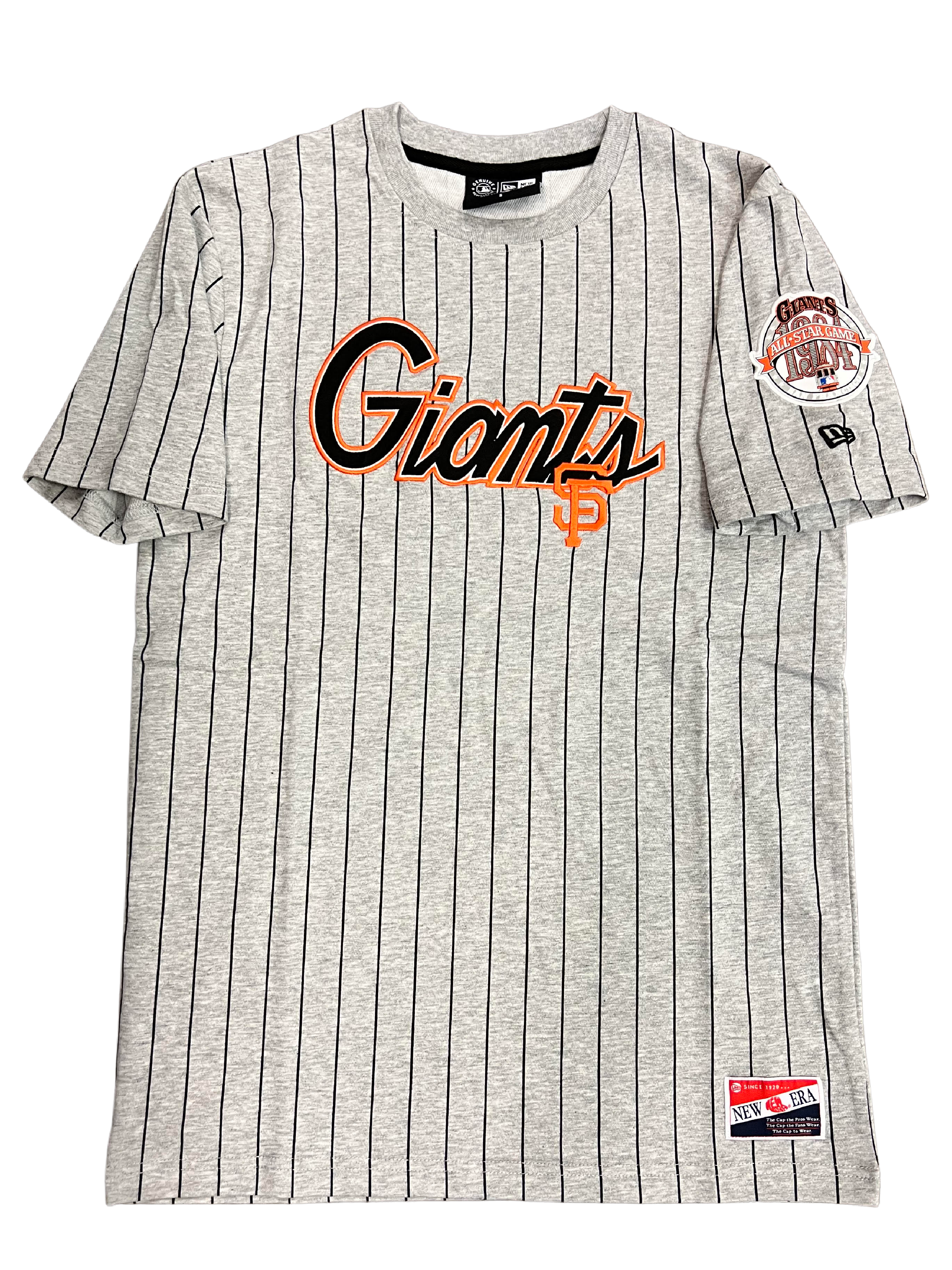 New Era San Francisco Giants 1958 T-Shirt-Grey/Orange