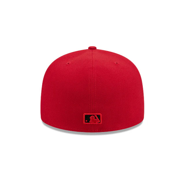 New Era Los Angeles Dodgers Basic 59FIFTY Fitted Hat - Scarlet