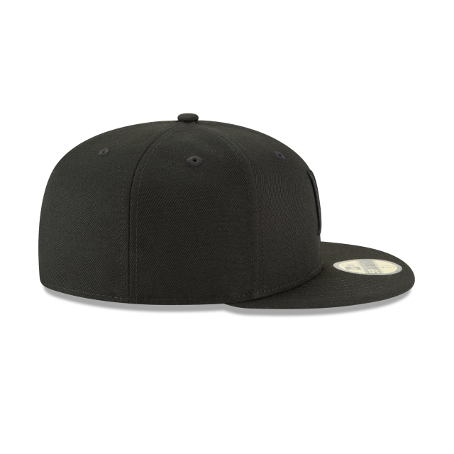 KANSAS CITY ROYALS 59FIFTY FITTED-BLACK ON BLACK