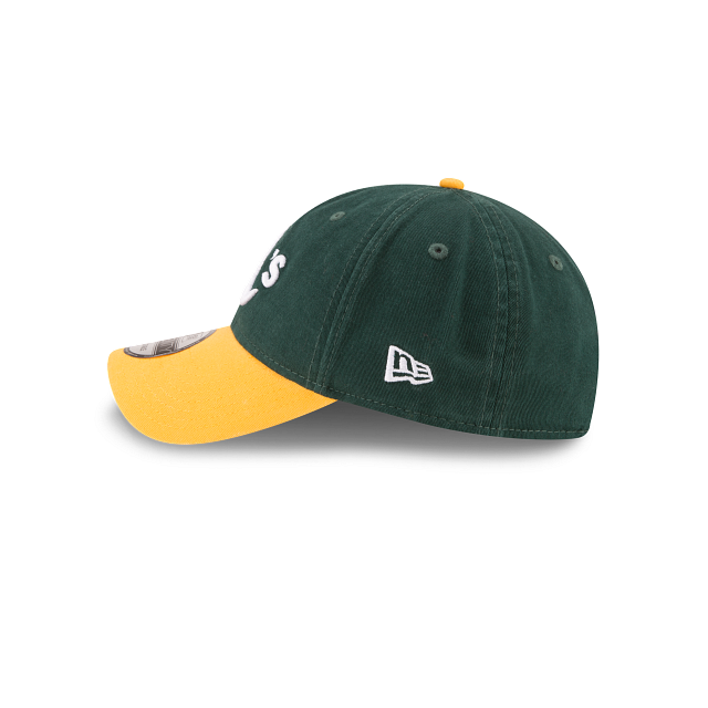 New Era Oakland Athletics 9TWENTY Adjustable Hat- Green/YELLOW