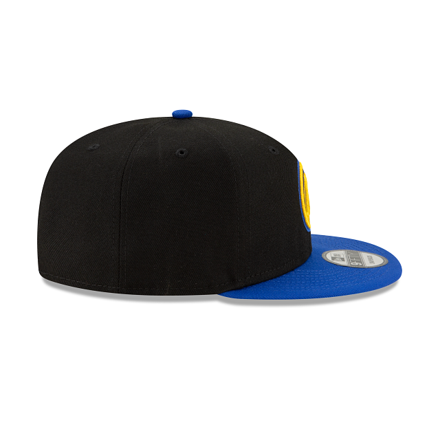 New Era Golden State Warriors 9FIFTY Snapback Hat-black/blue