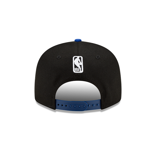 New Era Golden State Warriors 9FIFTY Snapback Hat-black/blue