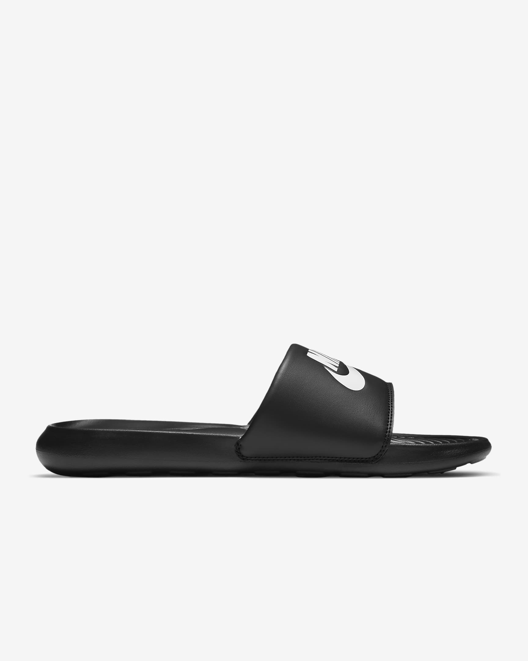 Nike Victori One Slides-Black/White