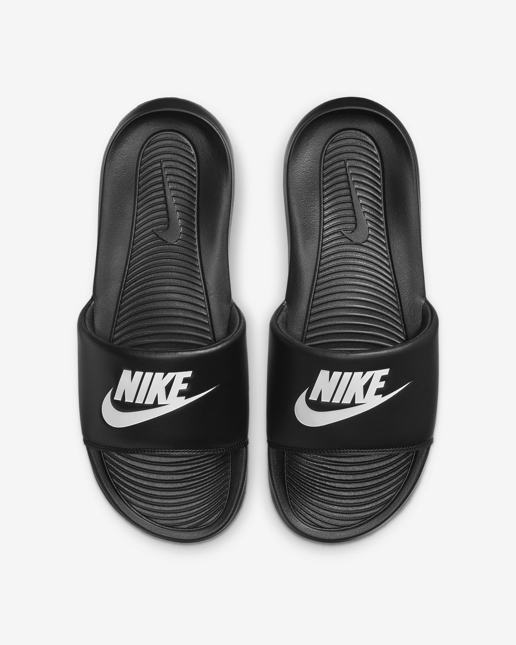 Nike Victori One Slides-Black/white