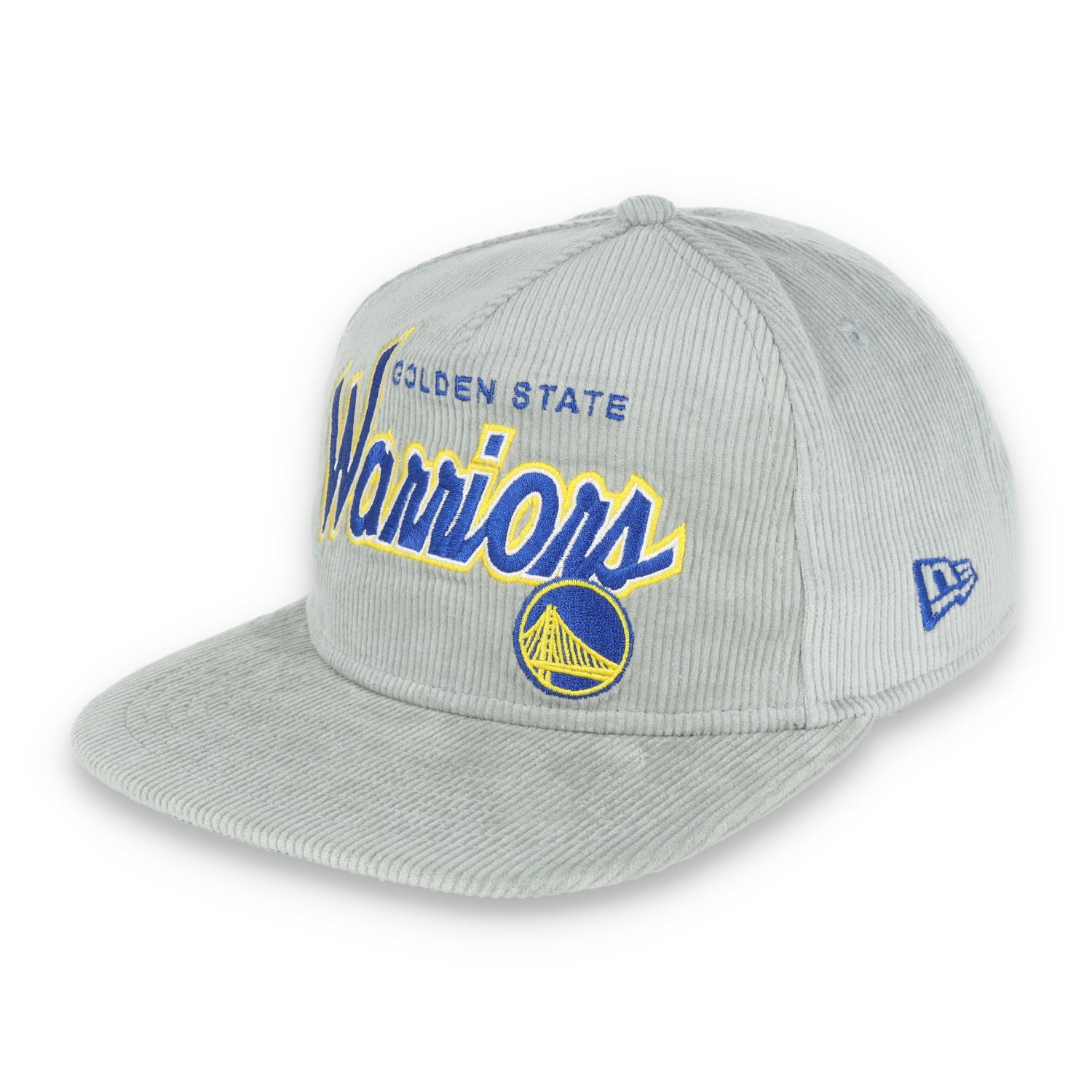 New Era Golden State Warriors Corduroy Old Golfer Snapback