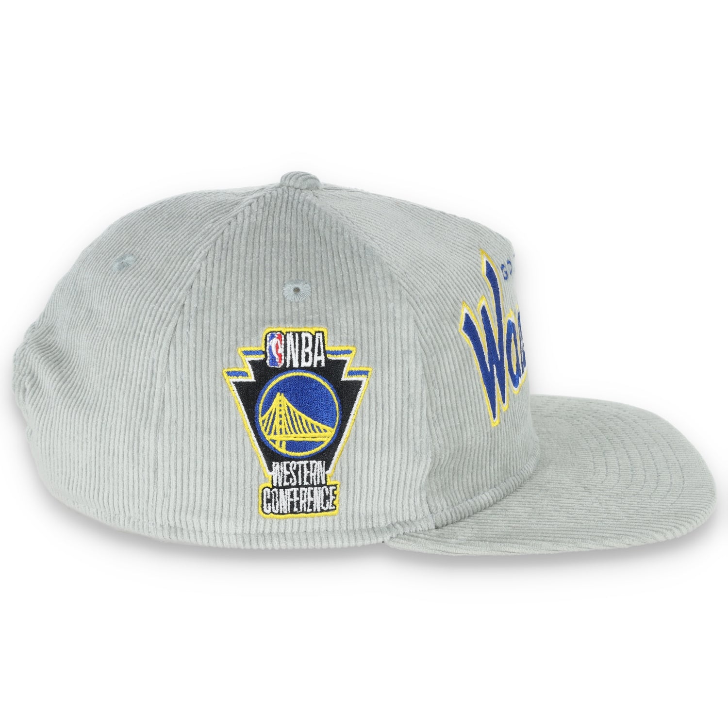 New Era Golden State Warriors Corduroy Old Golfer Snapback