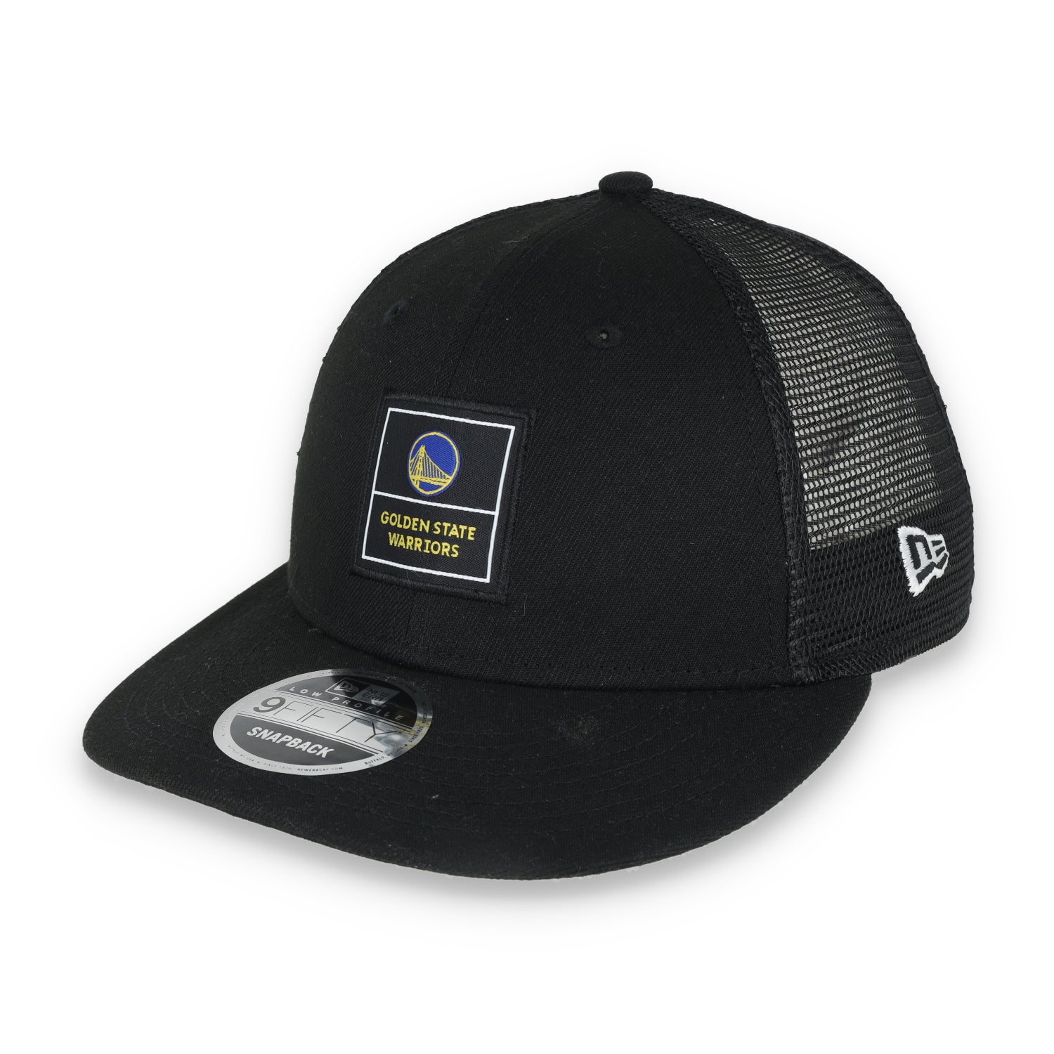 New Era Golden State Warriors 9FIFTY Adjustable Snapback Mesh