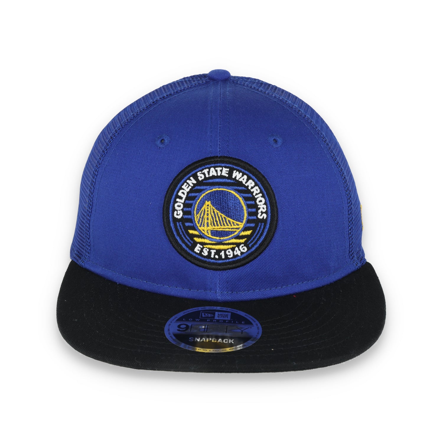 New Era Golden State Warriors 9FIFTY Adjustable Snapback Mesh