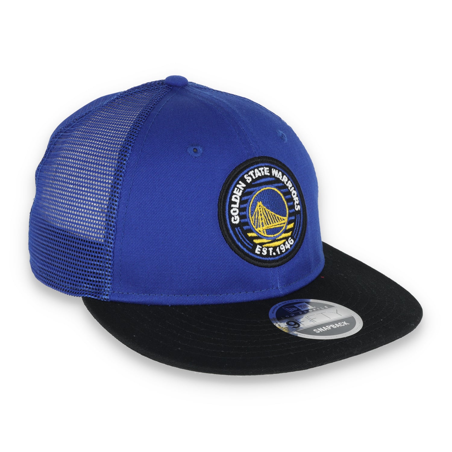 New Era Golden State Warriors 9FIFTY Adjustable Snapback Mesh