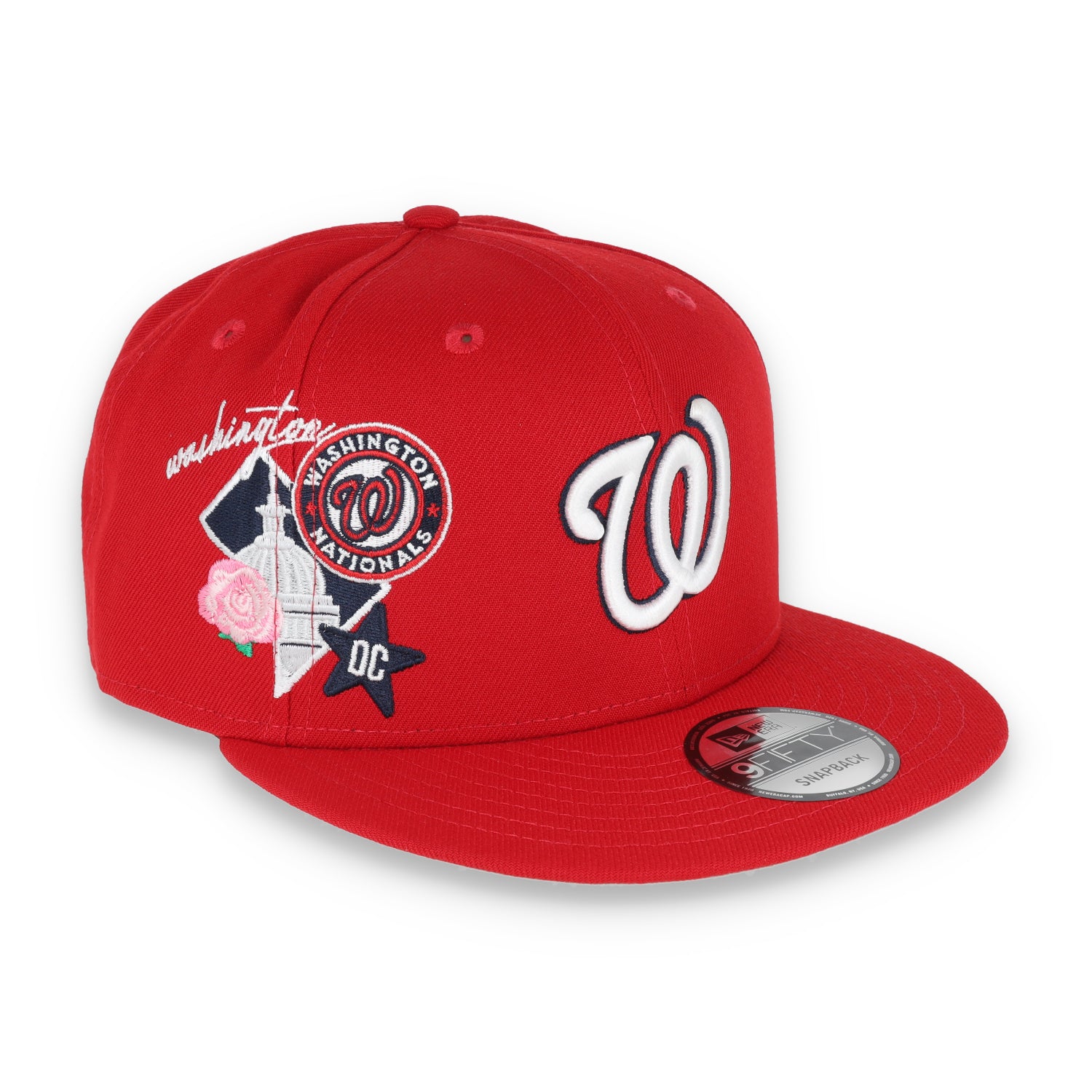 New Era Washington Nationals Icon E1 9Fifty Snapback Hat-Red