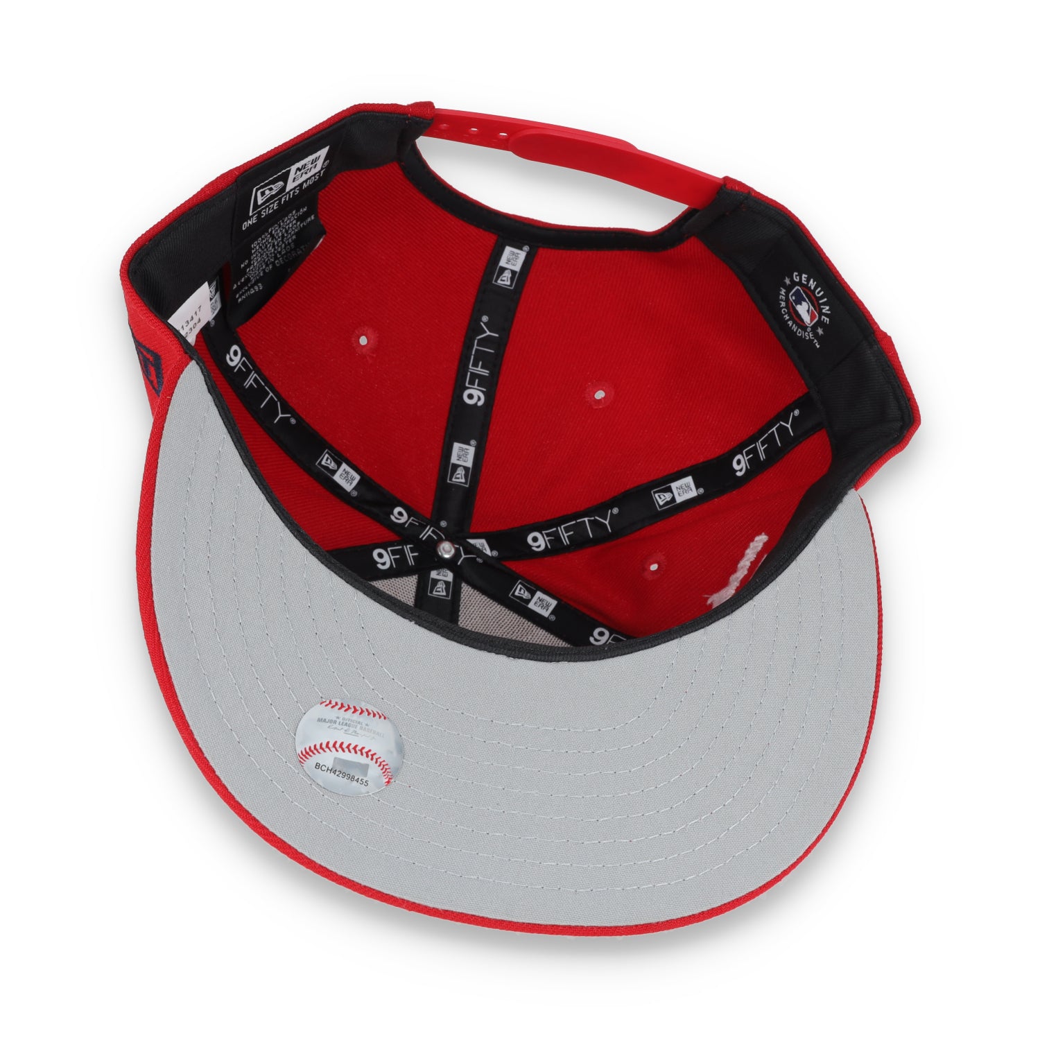 New Era Washington Nationals Icon E1 9Fifty Snapback Hat-Red