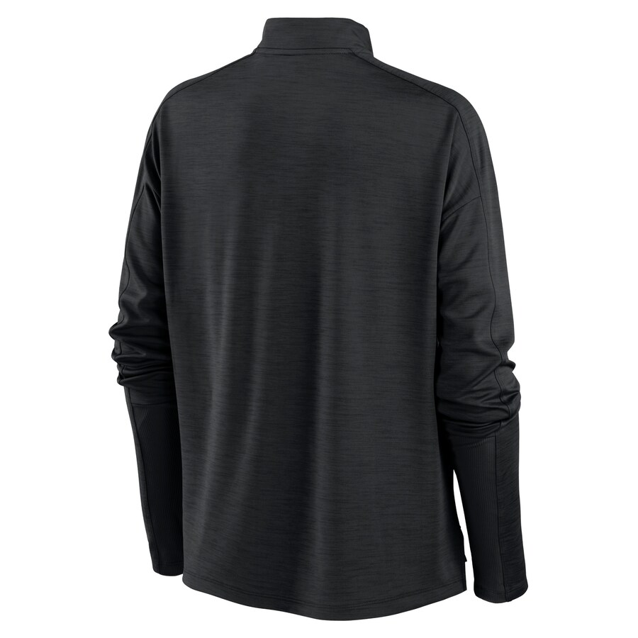 Nike Women's San Francisco Giants Pacer Quarter-Zip Top - Black