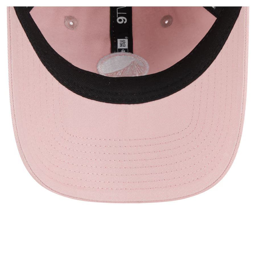New Era Womens Golden State Warriors Preppy 9TWENTY Adjustable Hat-Pink